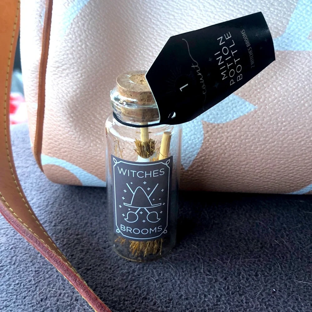 Target Bullseye playground mini potion bottle, witches’-brooms
